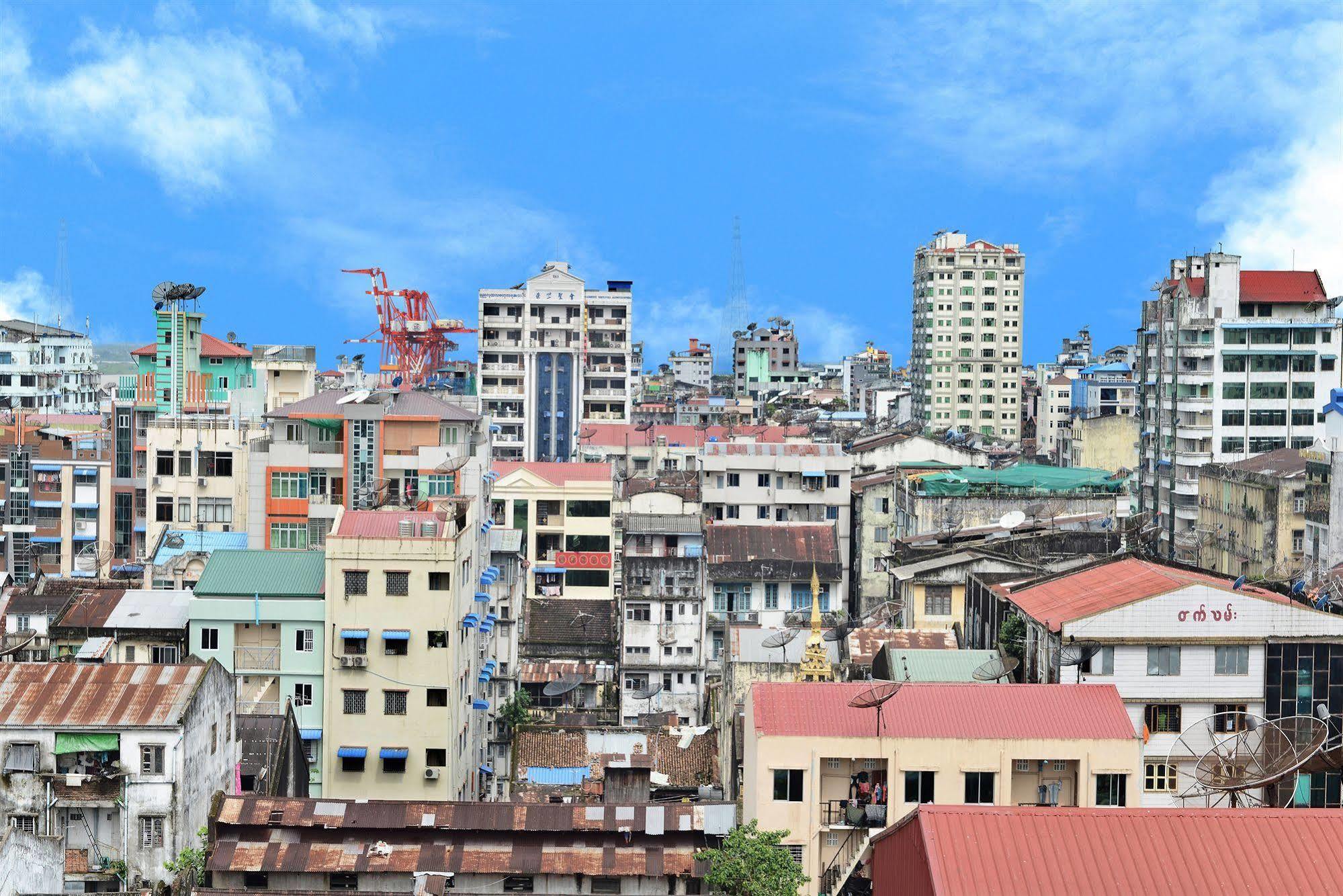Hotel Grand United - 21St Downtown Yangon Ngoại thất bức ảnh